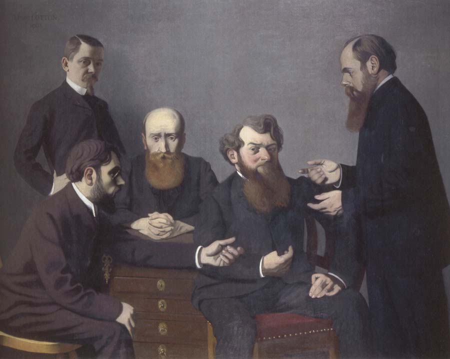 Felix Vallotton The Five Painters